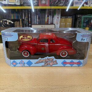 Motor Max American Graffiti 1940 Ford Coupe fire chief Diecast 1:18